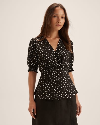 BLACK/IVORY