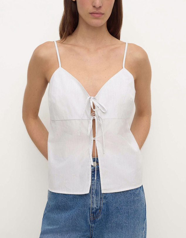 Assembly Label - Ruth Cotton Tie Top