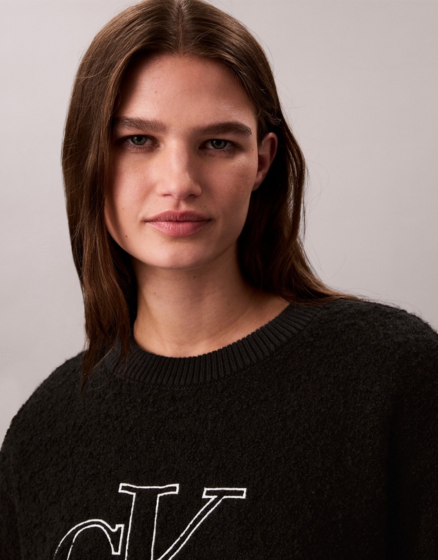 Calvin Klein Jeans - Boucle Logo Crewneck Jumper
