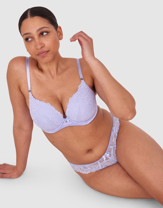 Bras N Things - Bethany Essentials Full Cup Bra - Pale Blue