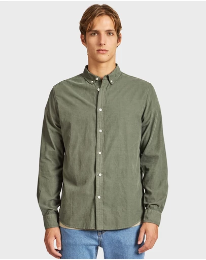 Academy Brand - Micro Cord Shirt