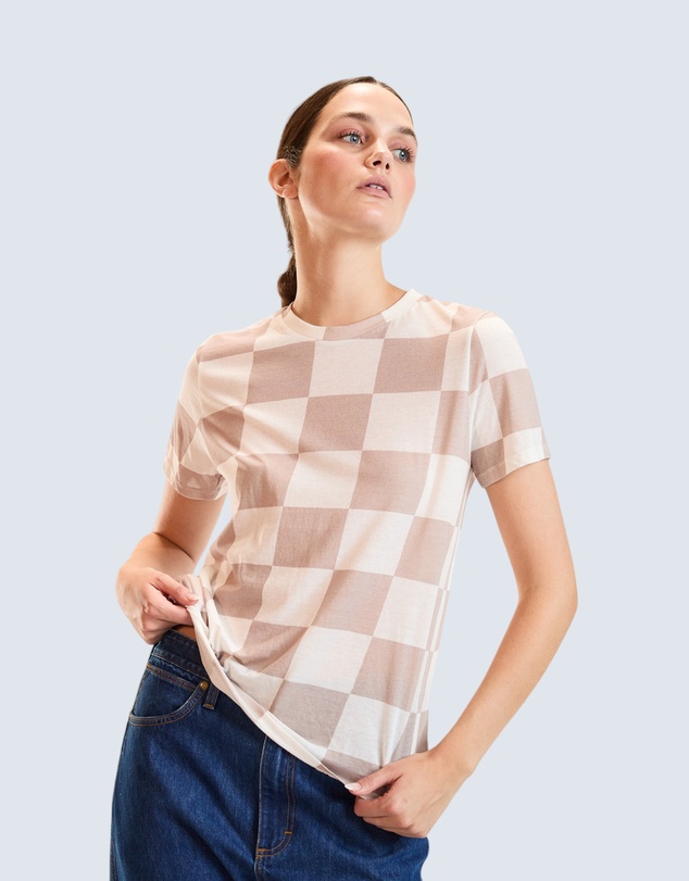 Cynthia Rowley - Checkerboard Tee