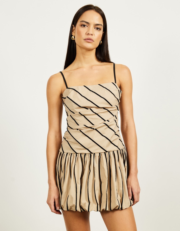 Lover - Lorie Bubble Hem Mini Dress