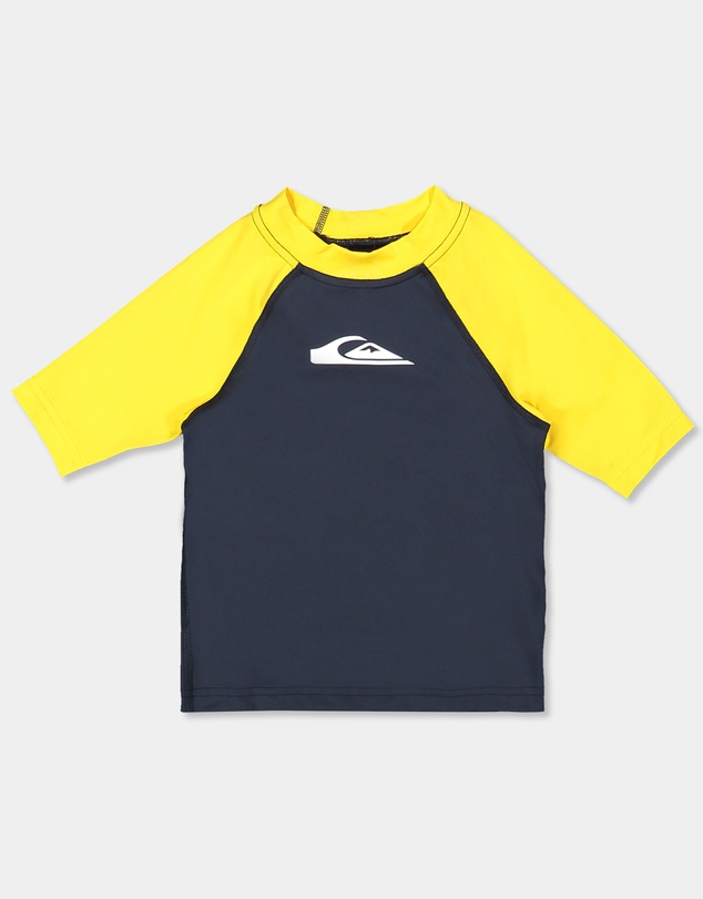 Quiksilver - Boys 2 to 7 Everyday UPF 50 Short Sleeve Rash Vest