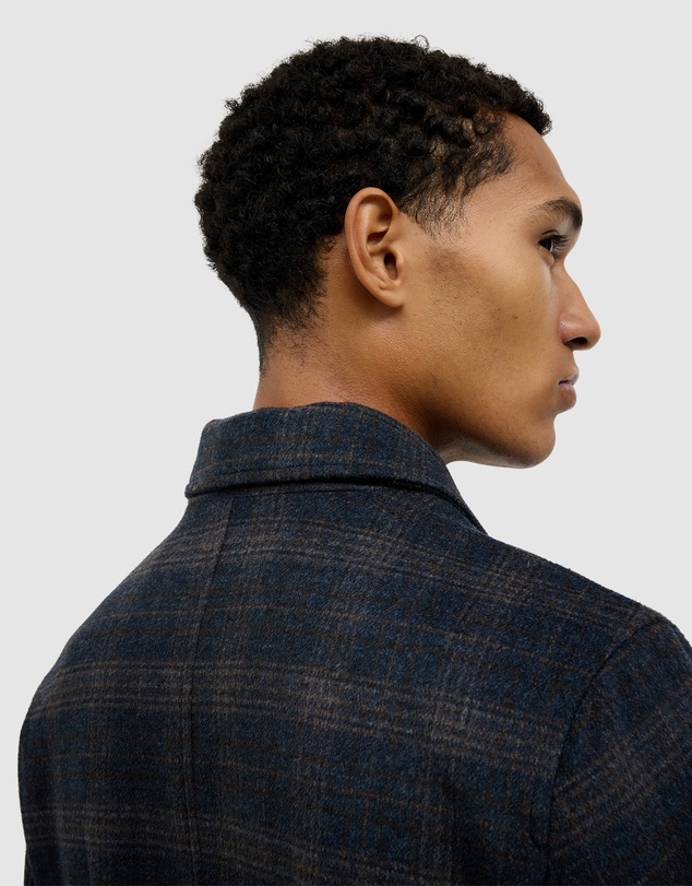 Politix - Stevie Wool Blend Check Jacket