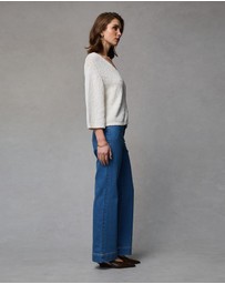 DRICOPER DENIM - Maarte Blue Wide Leg Jeans