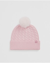 Country Road - Pom Cable Beanie