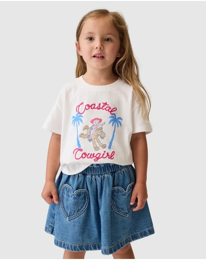 GAP - Dis SS Better Graphic Tee - Babies-Kids