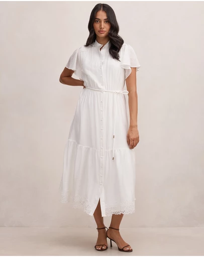 Forever New - Harriet Lace Detail Midi Dress