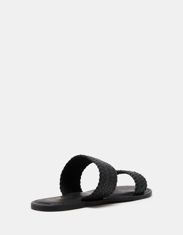 Just Because - Tonga Leather Flat Sandals