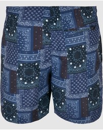 Urban Classics - Pattern Swim Shorts