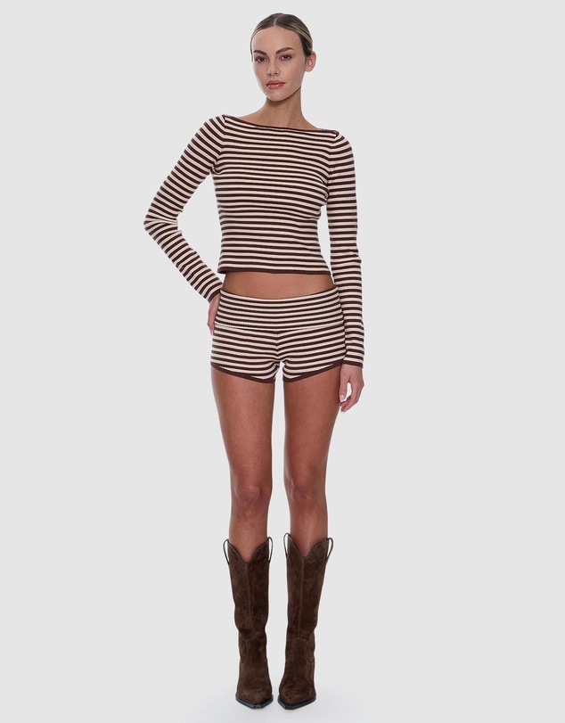 Thrills - Mackenzie Knit Booty Shorts