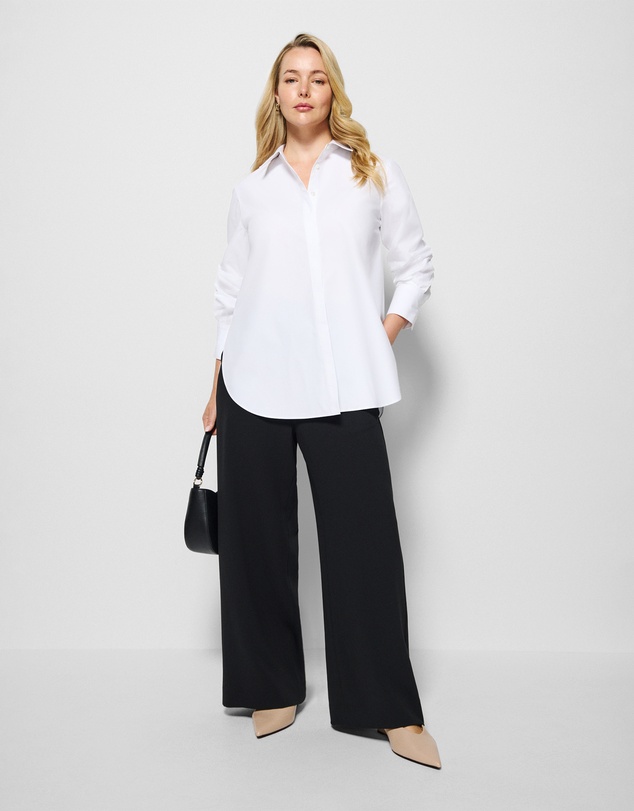 Commonry - The Draped Leg Crepe Trouser