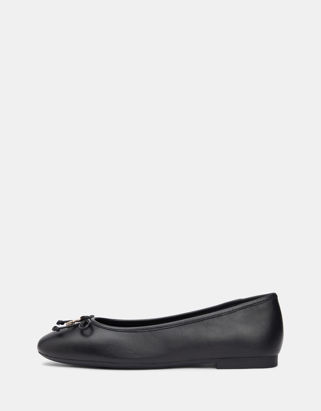 Tommy Hilfiger - Martina Hilfiger Smooth Leather Ballet Flats - Women's
