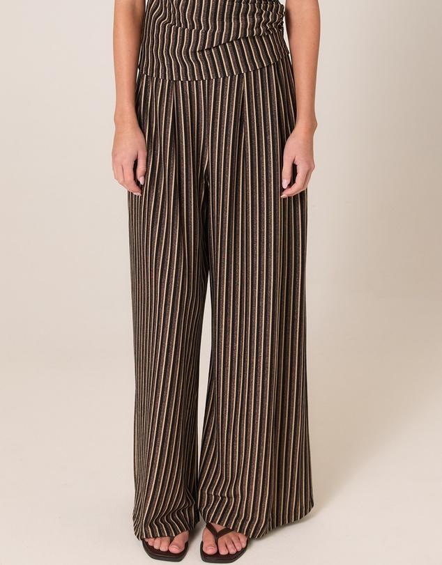 Fate + Becker - Everlyn Metallic Jersey Pant