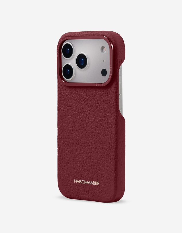 Maison De Sabre - Leather Phone Case (iPhone 17 Pro Max)