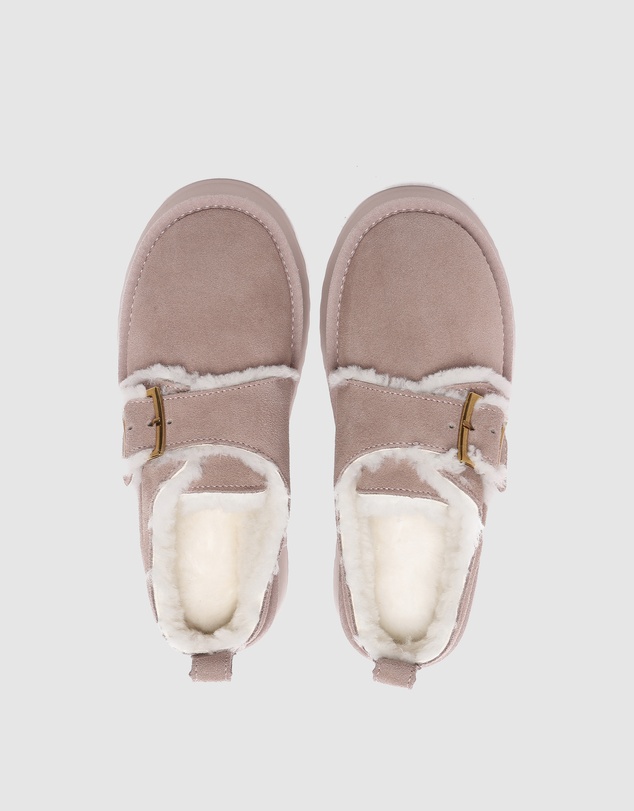 EVERAU - EverAU Ugg Tobias Cow Suede Upper House Shoes