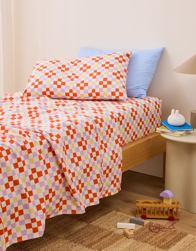 Sheet Society - Leo Washed Cotton Kids Full Sheet Set