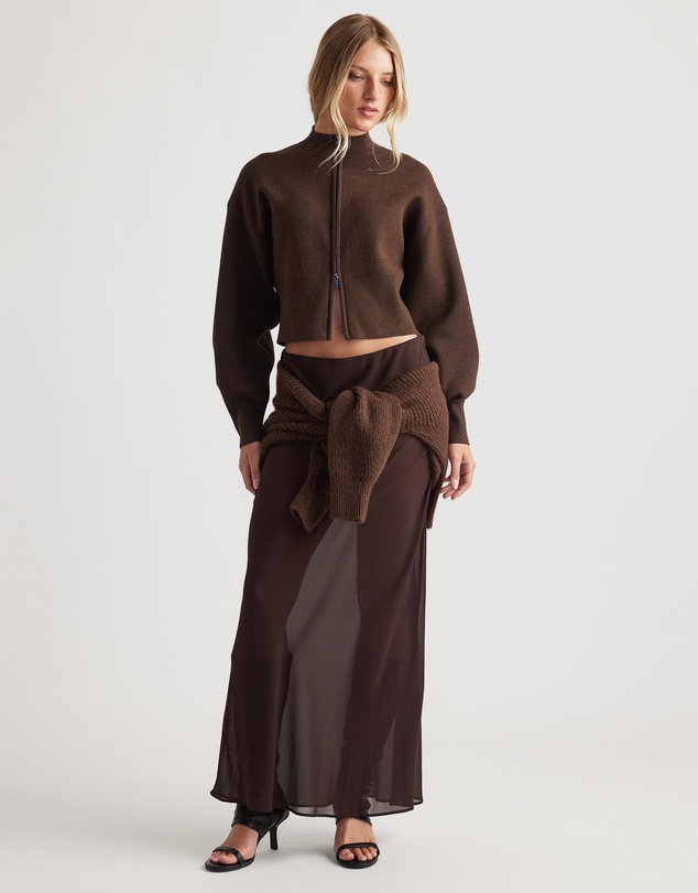 Decjuba - Zoey Zip Knit Jumper