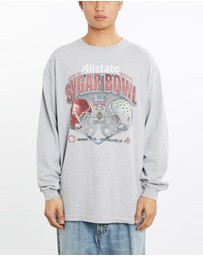 Vintage by The Real Deal - Pre Loved - Vintage NCAA Crimson Tide vs Buckeyes Sugar Bowl Long Sleeve Tee