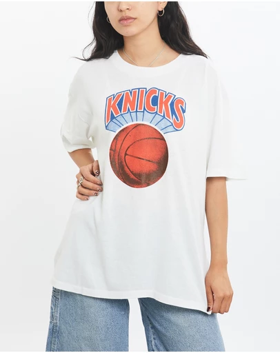 Vintage by The Real Deal - Pre Loved - Vintage 80s NBA New York Knicks Tee