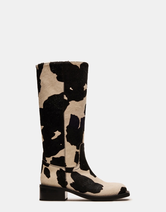 Steve Madden - Riggs-H Black/White Boots