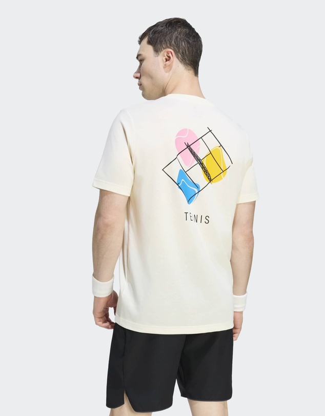 adidas Performance - TENNIS US GRAPHIC T-SHIRT Mens