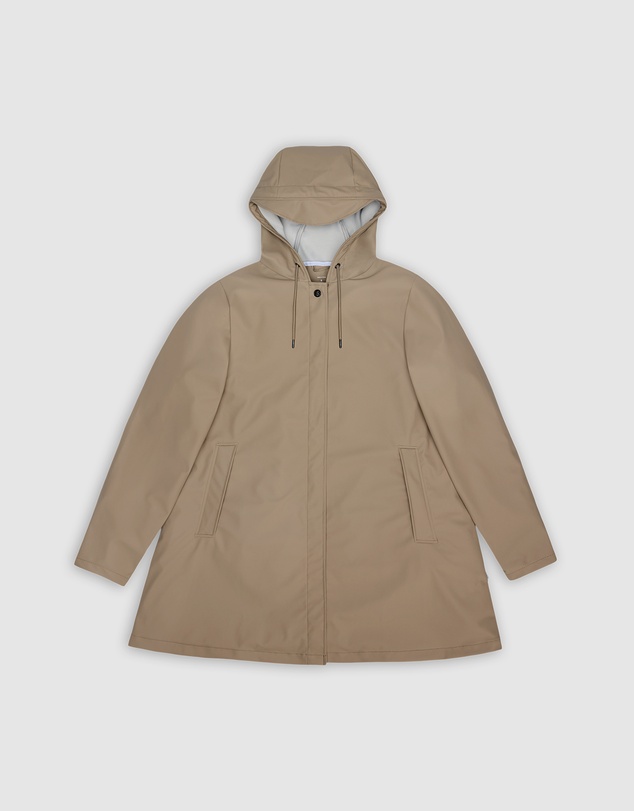 RAINS - A-Line Women's Jacket Beige
