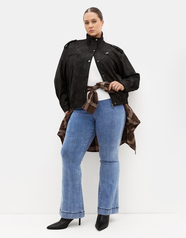City Chic - Harley Fit Lara Bootleg Regular Jean
