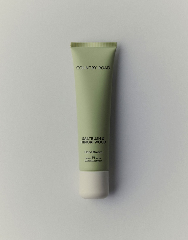 Country Road - Australian Made Saltbush & Hinoki Wood Hand Cream 60ml