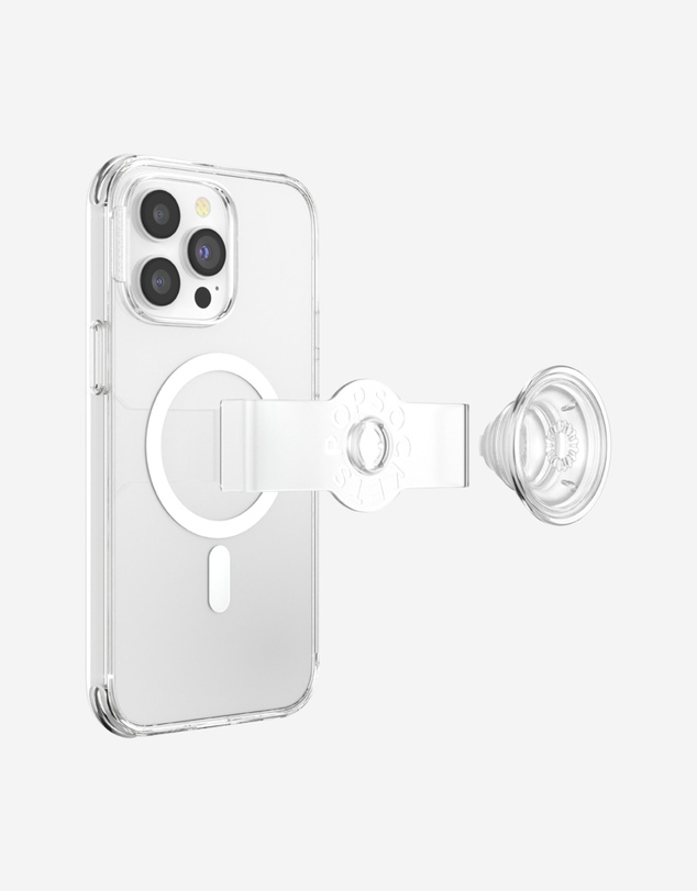 PopSockets - POPCASE MagSafe iPhone 14 Pro Protective Phone Case & Phone Grip Holder