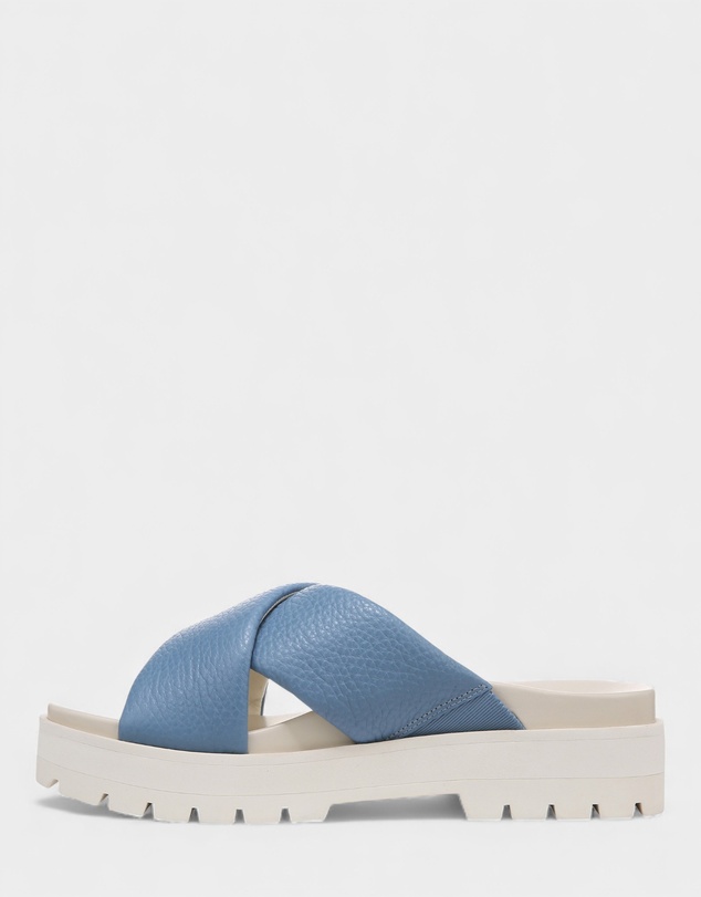 Vionic - Vesta Flatform Lug Sandal - Blue Shadow