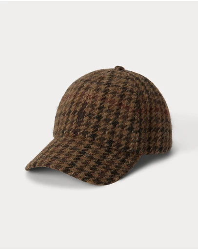 Polo Ralph Lauren - Checked Wool Tweed Ball Cap