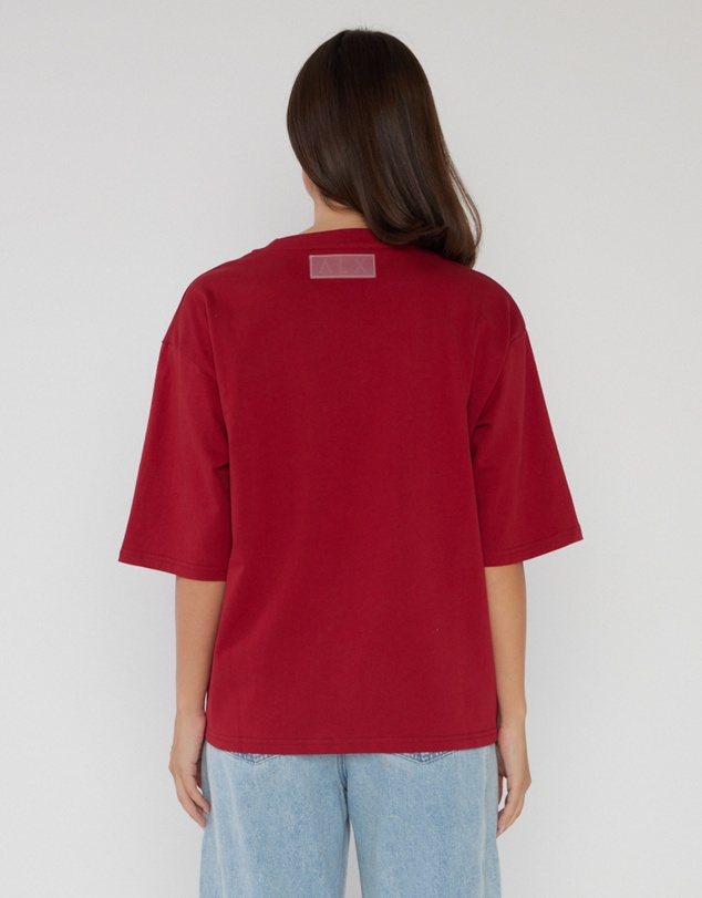 ALEXANDRA - Zuri T-Shirt Cherry Red