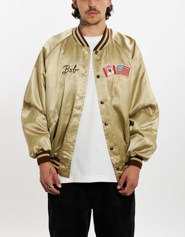 Vintage by The Real Deal - Pre Loved - 90s Satin Bomber Jacket