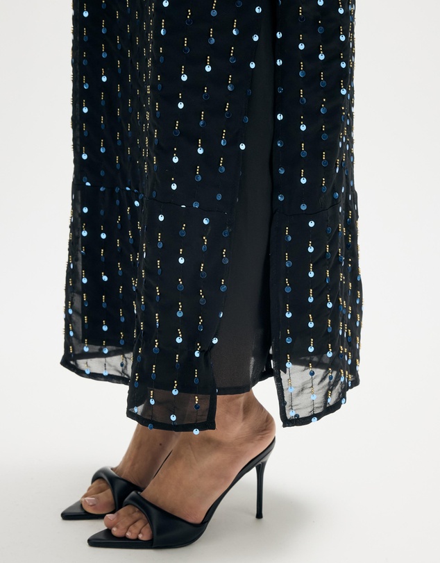 Minima Esenciales - Sevina Beaded Maxi Dress