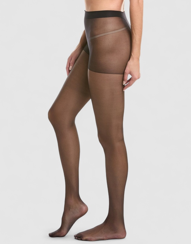 High Heel Jungle - 15 Denier Silky Slimming Sheer Tights - 2 Pack