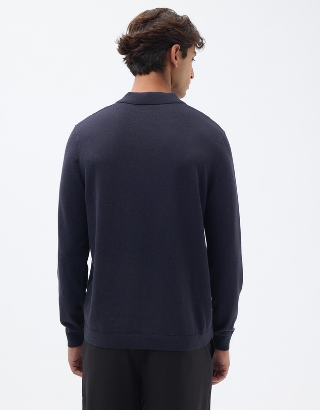 AERE - Silk Blend Textured Knit Shirt