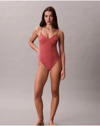 Calvin Klein - CK Tailored Cut Out Swimsuit
