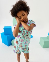 Rock Your Kid - Disney Princess Bow Short Pyjama Set - ICONIC EXCLUSIVE - Kids-Teens
