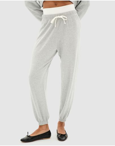 Heather Grey & White