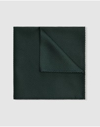 Politix - Silk Textured Two-tone Pocket Square