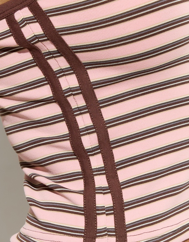 Dazie - Mimi Striped Jersey Cami
