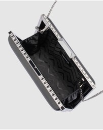 Olga Berg - Sammi Crystal Frame Clutch
