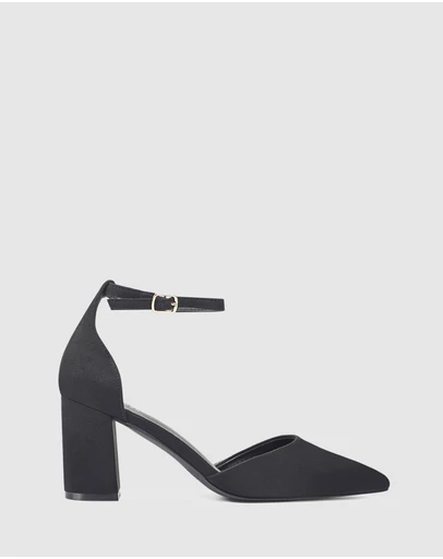 Verali - Eli Closed Toe Block Heels
