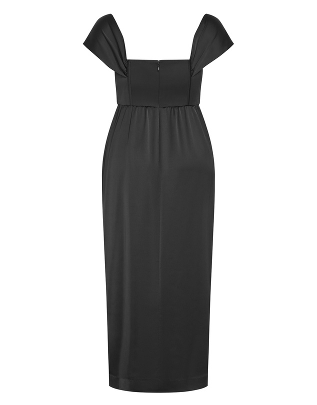 City Chic - Forbidden Love Maxi Dress - Black