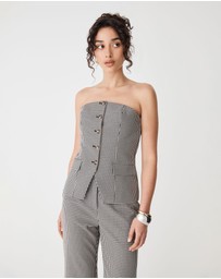 Forcast - Flynn Button Up Bodice