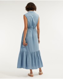 Amelius - Kate Buttoned Maxi Dress