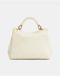 JW PEI - Lucia Classic Top Handle Woven Bag