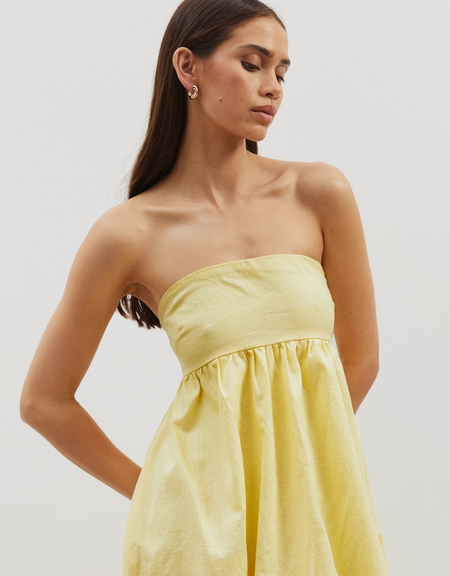 Atmos&Here - Victoria Linen Blend Mini Dress